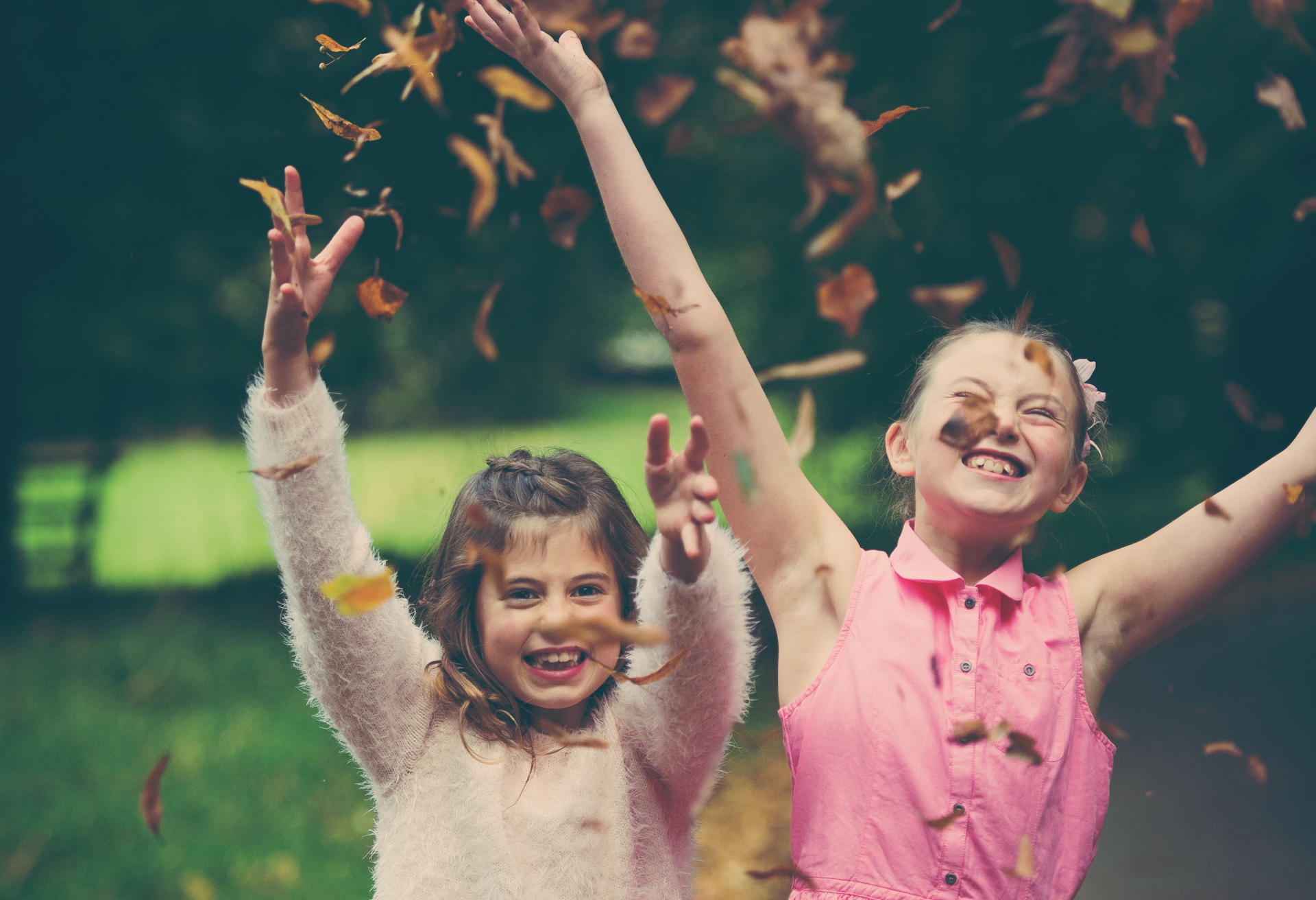 Photographing Children in Autumn